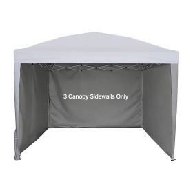 Canopy Sidewalls, Fit for 10 x 10 ft Pop Up Canopy Tent, Tent Side Walls with Waterproof and Sunlight Protection Layer for Outdoor Event Tents