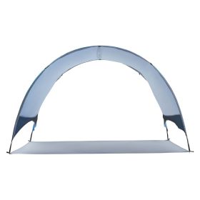 Beach Tent Sun Shelter for 3 Person, UPF 50+ Protection, Portable Sun Shade Canopy with Carrying Bag & Ground Stakes